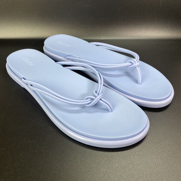 Olukai Aka Womans Flip Flops Size 11 Cloud Blue New! - Picture 1 of 6